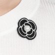 画像8: 【※※73％OFF※※ 本日の日替わり逸品 】10,800円 → 2,900円 カメリア刺繍サラっとした肌触りニットプルオーバー (8)