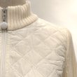 画像10: 【スーパービューティー● 50%OFF ●】フリルデザイン　中綿キルティング×ニットドッキングのジャケット (10)