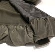 画像5: 【スーパービューティー● 半額以下●】フリルデザイン　中綿キルティング×ニットドッキングのジャケット (5)
