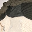 画像12: 【スーパービューティー● 50%OFF ●】フリルデザイン　中綿キルティング×ニットドッキングのジャケット (12)