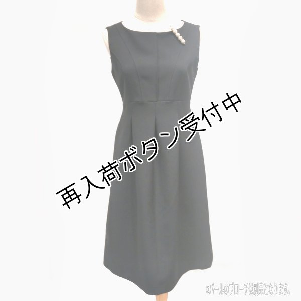 画像4: 【ポンヌフ Pont Neuf●50%OFF● 】シルエットが綺麗な袖なしワンピース (4)