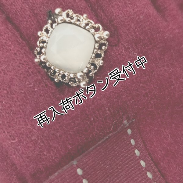 画像3: 【シャルルSALE 50％OFF】ストーン添えスティチリボンが可愛いグローブ 裏起毛＜ポイント利用除外＞ (3)