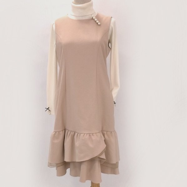 画像13: 【●50%OFF以下●さらにポイントやクーポンOK!】ミルフィーユドゥー  ワンピース BB1005 (13)