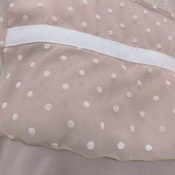 画像15: 【SALE4,900円   LaLa】ドッド袖の切替チュニック  送料220円代引は通常送料 　 (15)