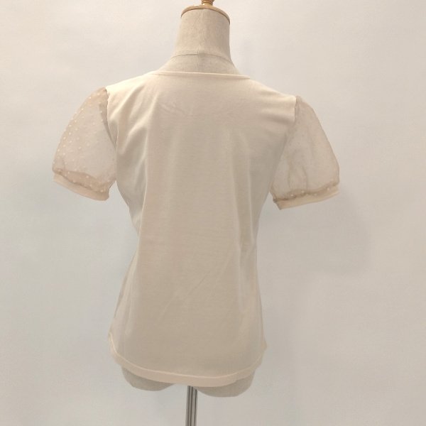 画像7: 【 LaLa 50%OFFセール】ドッド袖のカットソー  送料220円代引は通常送料 　 (7)