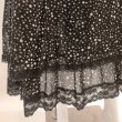 画像7: 【SALE●半額以下● スーパービューティー】Skirt　パワーネット素材小花プリント裾レーススカート (7)