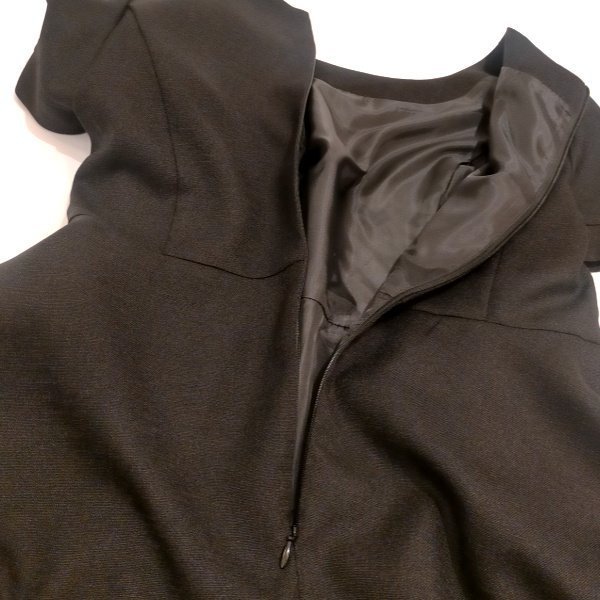 画像12: 【●50%OFF以下●さらにPOINT&クーポンOK エクラタン Eclatant 】パール付バイカラーセレモニーフレアワンピース (12)