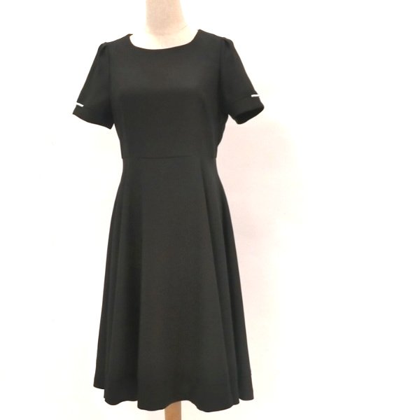 画像8: 【●50%OFF以下●さらにPOINT&クーポンOK エクラタン Eclatant 】パール付バイカラーセレモニーフレアワンピース (8)