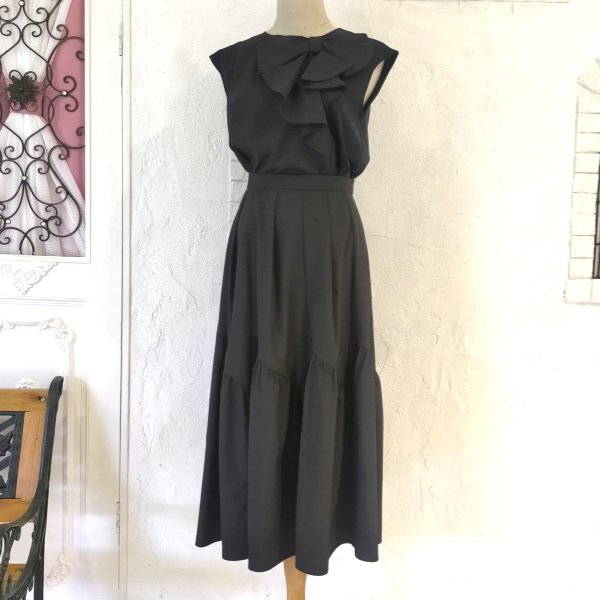 画像9: 【●50%OFF以下●春夏 エクラタン Eclatant 2023】カタログ表紙掲載　ビックリボンラッフルフレンチスリーブカットソー＜単品送料2 (9)