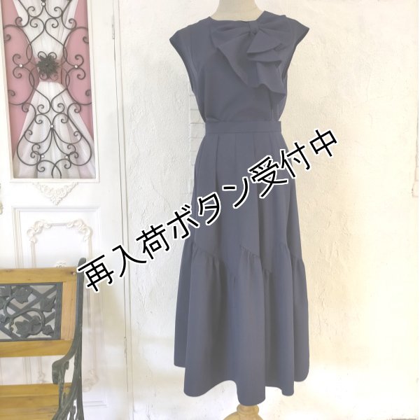 画像4: 【●50%OFF以下●春夏 エクラタン Eclatant 2023】カタログ表紙掲載　ビックリボンラッフルフレンチスリーブカットソー＜単品送料2 (4)