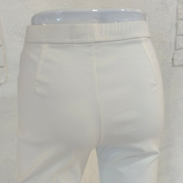 画像8: 【LaLa 】部分レースアンクル丈テーパードパンツ  送料220円代引は通常送料 (8)