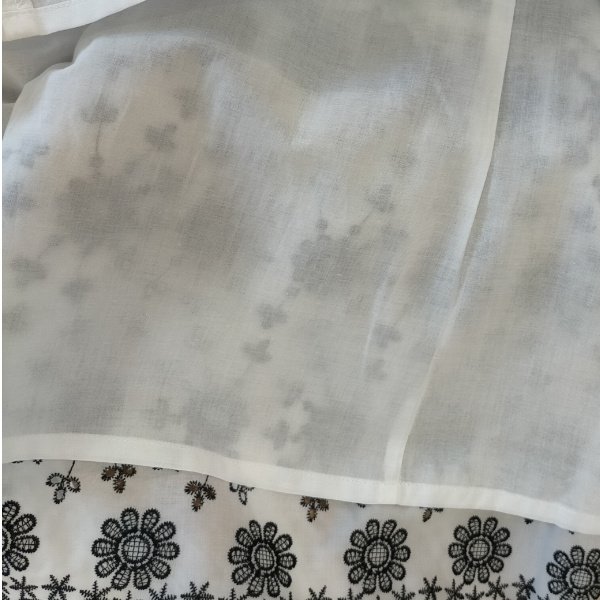 画像8: 【SuperBeauty  】花柄刺しゅう　半袖ワンピース (8)