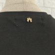 画像7: 【●半額以下！超特価！！● スーパービューティー】配色刺しゅう切替Tシャツ (7)