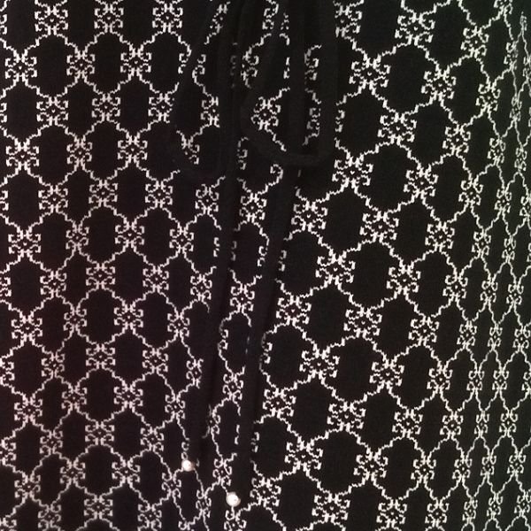 画像4: 【SuperBeauty  】ウエスト切替ジャガード編みニットワンピース (4)