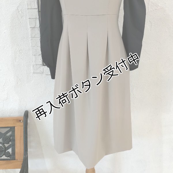 画像3: 【●50%OFF以下●さらにPOINT&クーポンOK ポンヌフ】手洗い可　ノースリーブコクーンワンピース＜　Figue　フィグ　＞ (3)