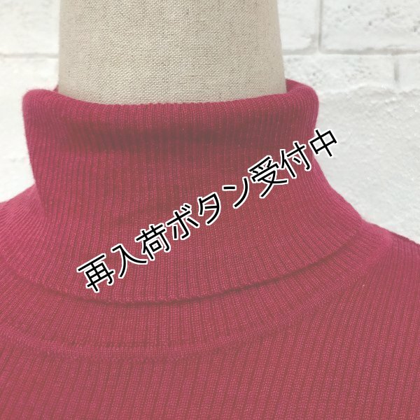 画像6: 【15,000円 →超特価 4,900円＜在庫限り＞クーポン/POINT不可】袖リボン×金ボタンデザインハイネックセーター 2321023 (6)