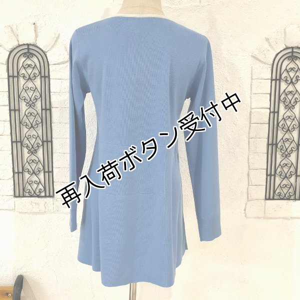 画像6: 【16,000円 →超特価 5,900円＜在庫限り＞クーポン/POINT不可】リボン×花モチーフ付ニットチュニック (6)