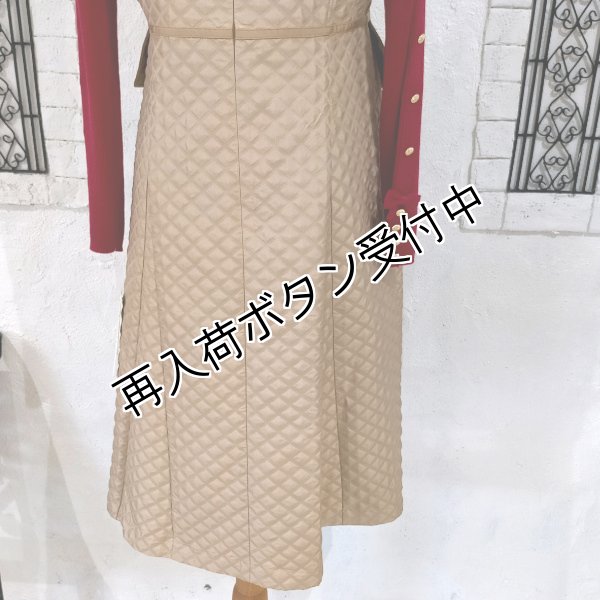 画像14: 【20,000円 →超特価 7900円＜在庫限り＞クーポン/POINT不可】スクエアネックキルティング風ジャンパースカート (14)