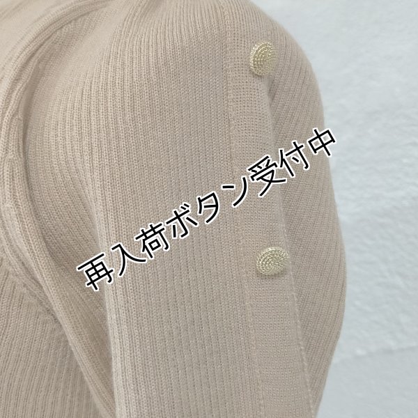 画像24: 【15,000円 →超特価 3900円＜在庫限り＞クーポン/POINT不可】袖リボン×金ボタンボウタイデザインセーター (24)