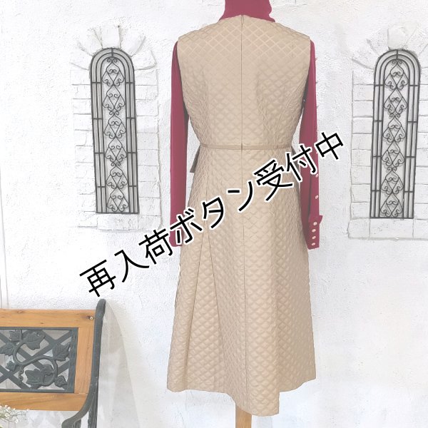 画像12: 【20,000円 →超特価 7900円＜在庫限り＞クーポン/POINT不可】スクエアネックキルティング風ジャンパースカート (12)