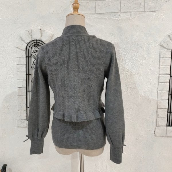画像19: 【26,000円 →超特価 7900円<在庫限り>クーポン/POINT不可】 ニットボレロ×ハイネックセーターのニットアンサンブル (19)