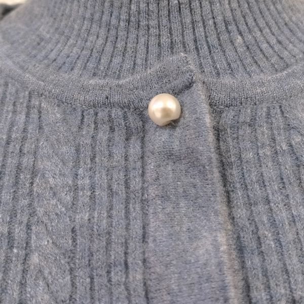 画像4: 【26,000円 →超特価 7900円<在庫限り>クーポン/POINT不可】 ニットボレロ×ハイネックセーターのニットアンサンブル (4)