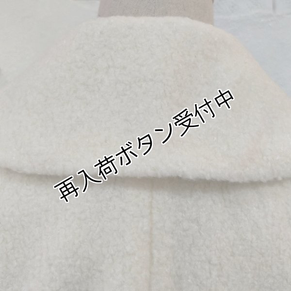 画像4: 【30,000円 →超特価 9900円＜在庫限り＞クーポン/POINT不可】ボア×合皮素材のジップアップジャケット (4)