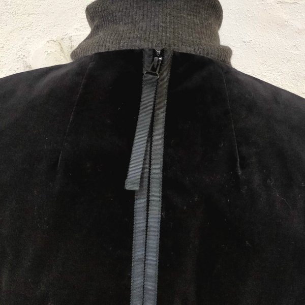 画像10: 【26,000円 →超特価 9900円＜在庫限り＞クーポン/POINT不可】ベロア×エコファー使いのノースリーブワンピース (10)