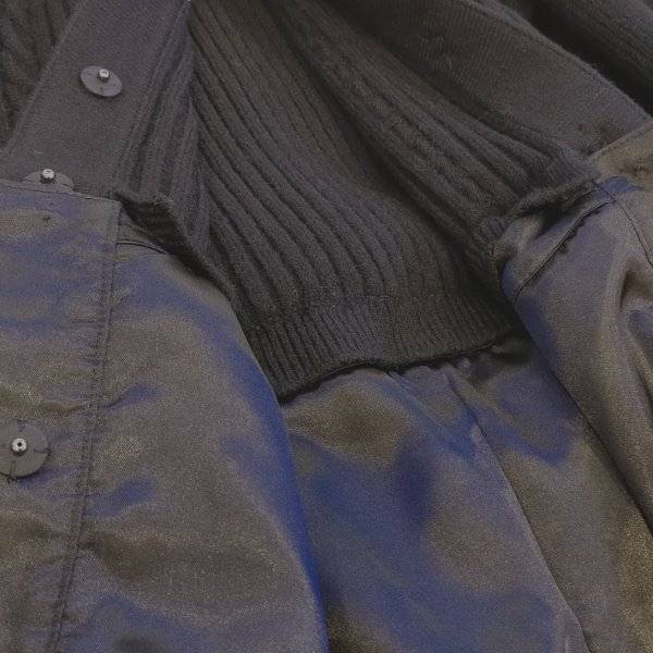 画像20: 【36,000円 →超特価 9900円＜在庫限り＞クーポン/POINT不可】襟&ウェストエコファー取り外し可ニットジャケット (20)