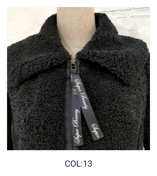 画像12: 【SuperBeauty 本日の日替わり逸品】45,000円 → 19,800円　大きな衿&ポケットデザインボア切替ダウンコート 2328002 (12)