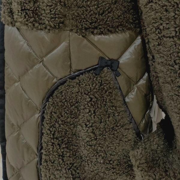 画像17: 【SuperBeauty 本日の日替わり逸品】45,000円 → 19,800円　大きな衿&ポケットデザインボア切替ダウンコート 2328002 (17)