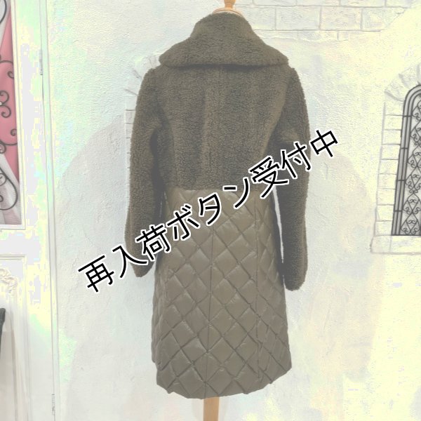 画像18: 【SuperBeauty 本日の日替わり逸品】45,000円 → 19,800円　大きな衿&ポケットデザインボア切替ダウンコート 2328002 (18)