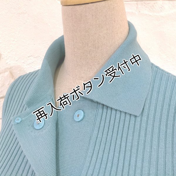 画像4: 【25,000円 →超特価 7900円<在庫限り>クーポン/POINT不可】前立てビジューモチーフニットジャケット (4)