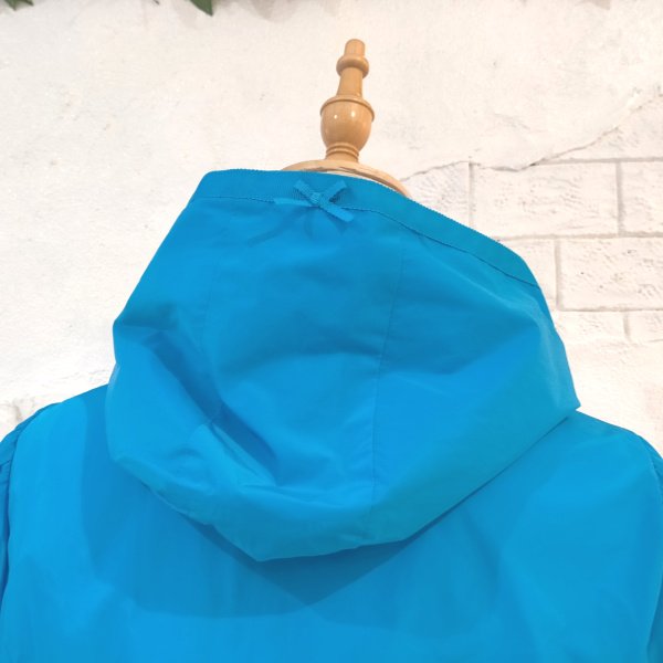 画像9: 【SuperBeauty  】★リボン×ギャザーデザインフード付きロングコート (9)