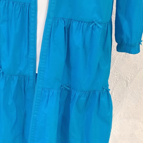 画像5: 【SuperBeauty  】★リボン×ギャザーデザインフード付きロングコート (5)