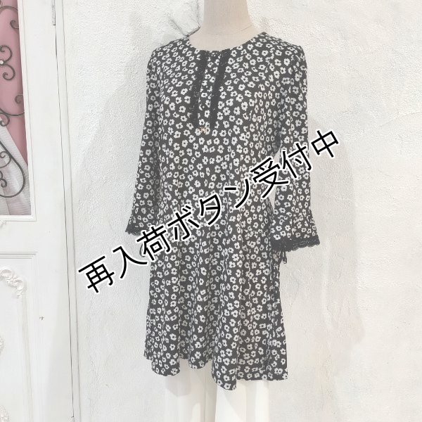 画像6: 【超特価 3,900円＜在庫限り＞クーポン/POINT不可】花柄プリントチュニックカットソー《送料220円代引は通常送料》 (6)