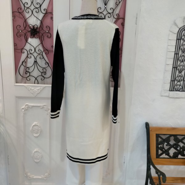 画像12: 【SuperBeauty 本日の日替わり逸品 】24,000円 → 9,900円ツイードデザイン　ニットジャケット (12)