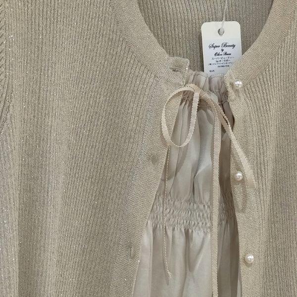 画像17: 【SuperBeauty  】★ラメ入りニットレイヤード風チュニック (17)