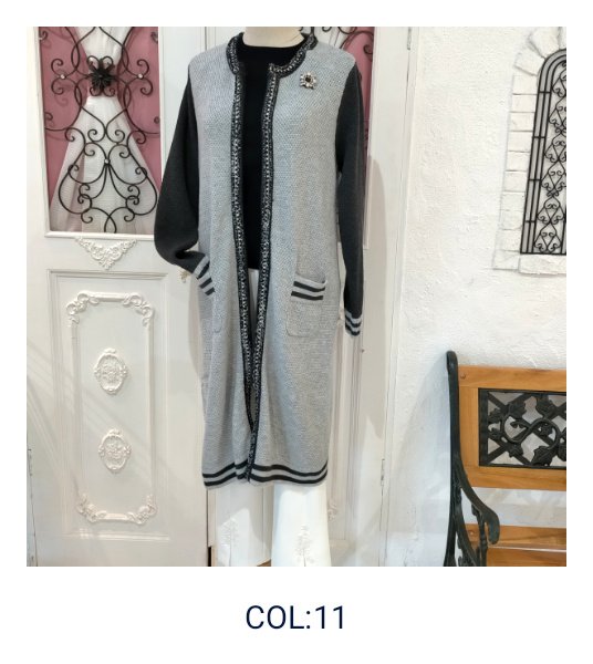 画像8: 【SuperBeauty 本日の日替わり逸品 】24,000円 → 9,900円ツイードデザイン　ニットジャケット (8)