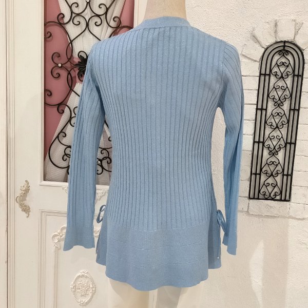 画像13: 【SuperBeauty  】★ラメ入りワイドリブニットカーディガン《送料220円代引は通常送料》 (13)