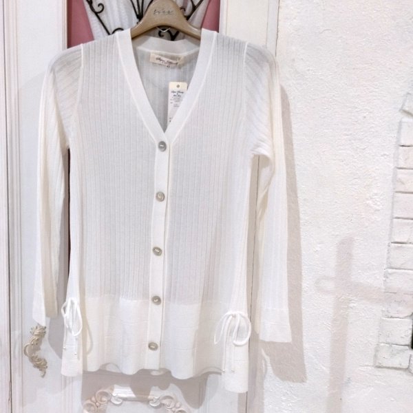 画像17: 【SuperBeauty  】★ラメ入りワイドリブニットカーディガン《送料220円代引は通常送料》 (17)