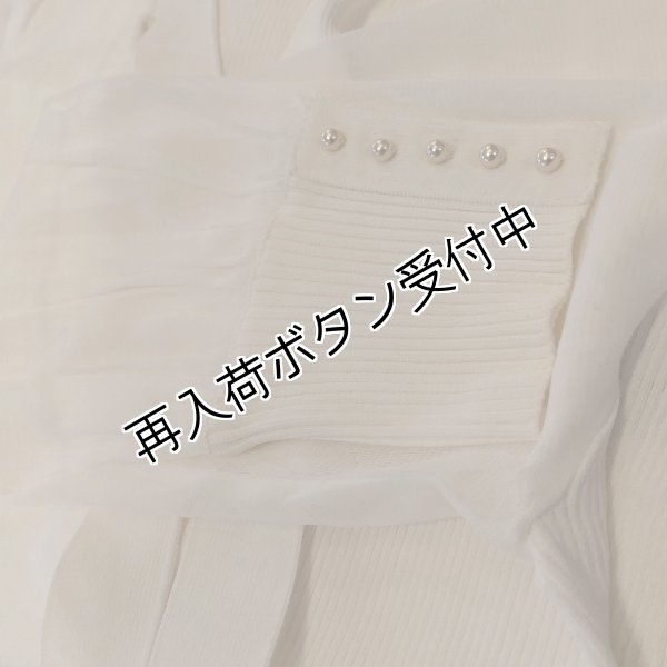 画像14: 【15,000円 →超特価 4900円＜在庫限り＞クーポン/POINT不可】袖パワーネット素材ポウタイニットPO《送料220円代引は通常送料》 (14)