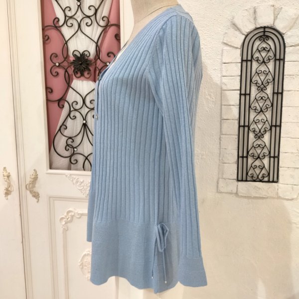 画像12: 【SuperBeauty  】★ラメ入りワイドリブニットカーディガン《送料220円代引は通常送料》 (12)