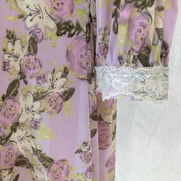 画像5: 【SuperBeauty  】★花柄レース切替ワンピース (5)