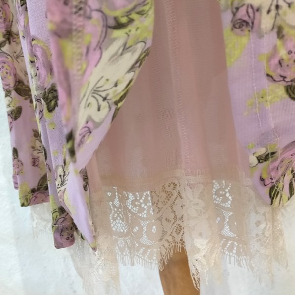 画像7: 【SuperBeauty  】★花柄レース切替ワンピース (7)