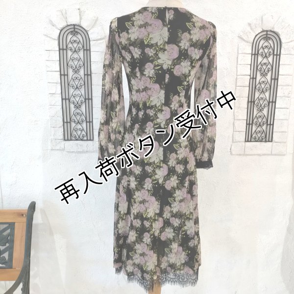 画像14: 【今週の追加 《半額以下+クーポン＋POINT！》SuperBeauty 】★花柄レース切替ワンピース (14)