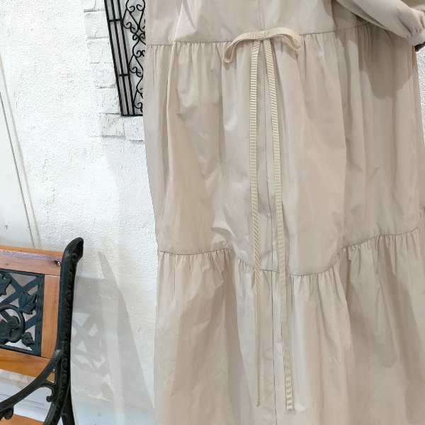 画像7: 【SuperBeauty  】★タフタ×ニット素材ギャザーデザインワンピース (7)