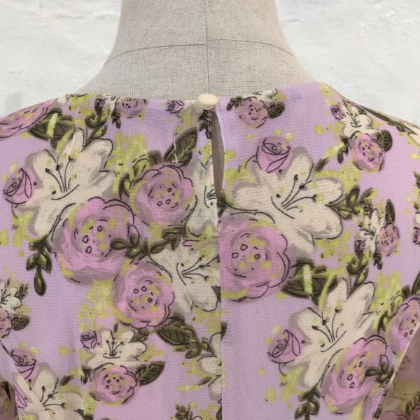 画像9: 【SuperBeauty  】★花柄レース切替ワンピース (9)