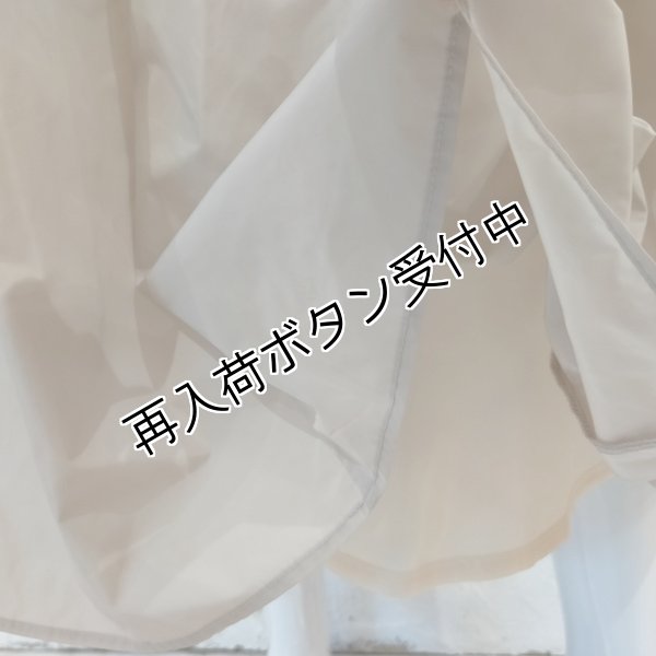 画像4: 【SALE 50%OFF＋ポイント利用可 】タフタ素材ギャザーデザインスカート (4)