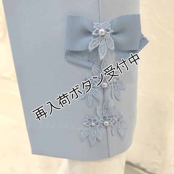 画像4: 【SALE 50%OFF＋ポイント利用可 】サイドレース×リボンテーパードパンツ (4)